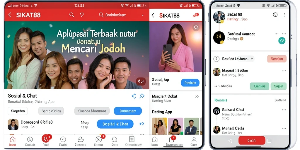 Tampilan antarmuka SIKAT88 yang modern dan fungsional.