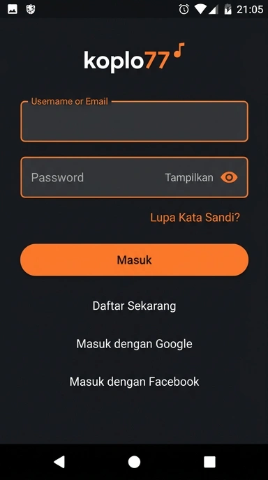 Masuk Akun koplo77 Mudah dan Cepat